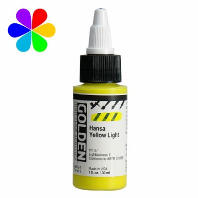 GOLDEN 30ML HIGH FLOW  JAUNE HANSA CLAIR S3