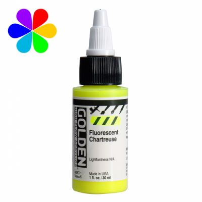 GOLDEN 30ML HIGH FLOW FLUORESCENT CHARTREUSE S5