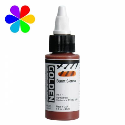 GOLDEN 30ML HIGH FLOW S1 TERRE D\'OMBRE