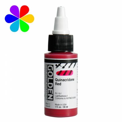 GOLDEN 30ML HIGH FLOW S6 ROUGE QUINACRID