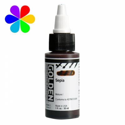 GOLDEN 30ML HIGH FLOW SEPIA S2