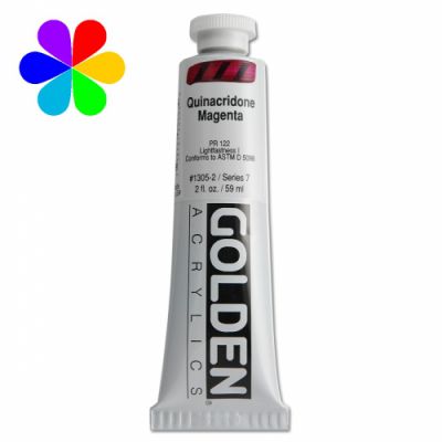 GOLDEN 59ML MAGENTA QUINACRIDONE  S7