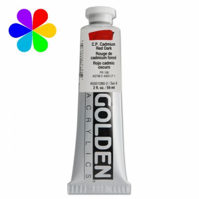 GOLDEN 59ML ROUGE CADMIUM CLAIR S9