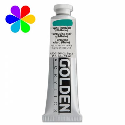 GOLDEN 59ML TURQUOISE CLAIR (PHTALO) S3