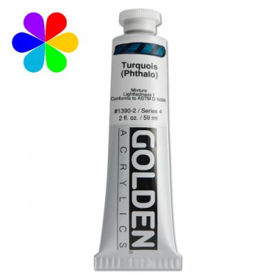 GOLDEN 59ML TURQUOISE PHTALO S4