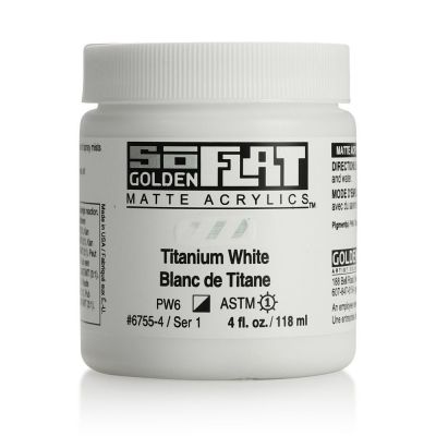 GOLDEN SOFLAT 118ML BLANC TITANE S1