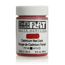 GOLDEN SOFLAT 59ML ROUGE DE CADMIUM FONCE S8