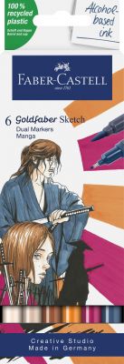 GOLDFABER SKETCH MARKER X 6 - MANGA