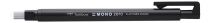 GOMME DE PRECISION MONO ZERO RECTANGULAIRE NOIR