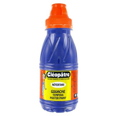 GOUACHE 250ML BLEU OUTREMER CLEOPATRE
