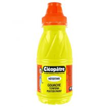 GOUACHE 250ML JAUNE PRIMAIRE CLEOPATRE