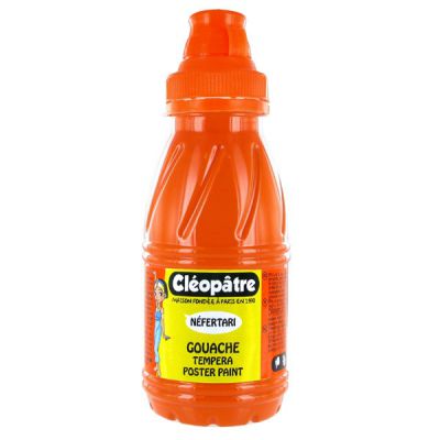 GOUACHE 250ML ORANGE CLEOPATRE