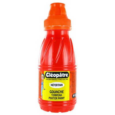 GOUACHE 250ML ROUGE VIF CLEOPATRE