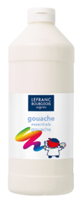 GOUACHE ESSENTIELS 1L BLANC