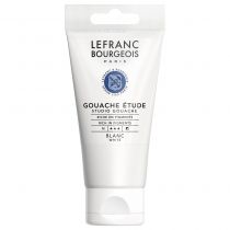 GOUACHE ETUDE LEFRANC BOURGEOIS 80ML BLANC