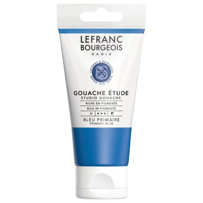 GOUACHE ETUDE LEFRANC BOURGEOIS 80ML BLEU