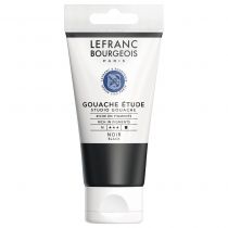 GOUACHE ETUDE LEFRANC BOURGEOIS 80ML NOIR