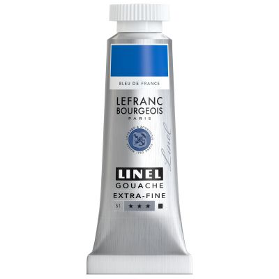 GOUACHE EXTRA-FINE LINEL 14ML BLEU DE FRANCE