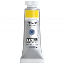 GOUACHE EXTRA-FINE LINEL 14ML JAUNE JAPONAIS CLAIR