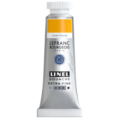 GOUACHE EXTRA-FINE LINEL 14ML JAUNE PERSAN