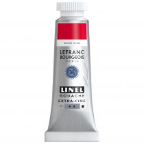 GOUACHE EXTRA-FINE LINEL 14ML ROUGE RUBIS