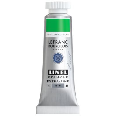 GOUACHE EXTRA-FINE LINEL 14ML VERT JAPONAIS CLAIR