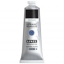 GOUACHE EXTRA-FINE LINEL 60ML NOIR D\'IVOIRE