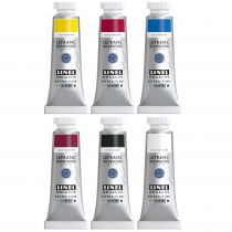 GOUACHE EXTRA-FINE LINEL 6X14ML SET COULEUR PRIMAIRE