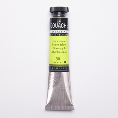 GOUACHE EXTRA-FINE SENNELIER  21ML JAUNE CITRON S1