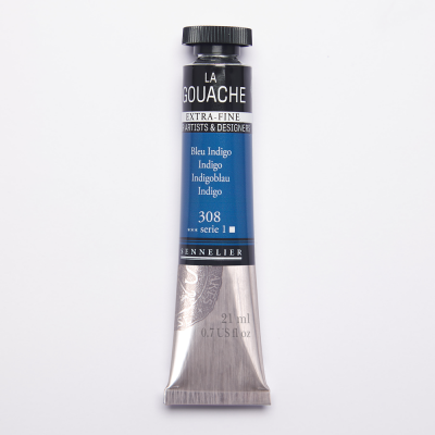 GOUACHE EXTRA-FINE SENNELIER 21ML BLEU INDIGO S1