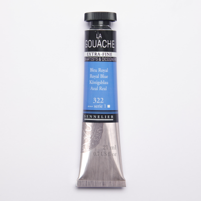 GOUACHE EXTRA-FINE SENNELIER 21ML BLEU ROYAL S1