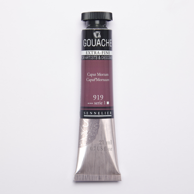 GOUACHE EXTRA-FINE SENNELIER 21ML CAPUT MORTUM S1
