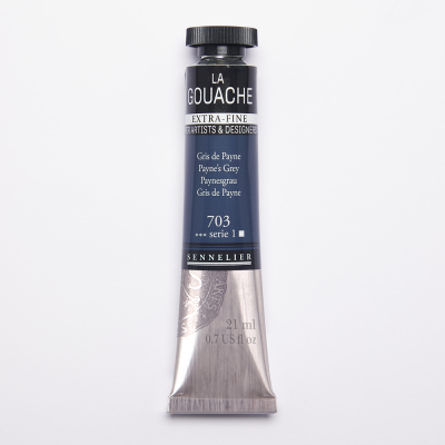 GOUACHE EXTRA-FINE SENNELIER 21ML GRIS DE PAYNE S1