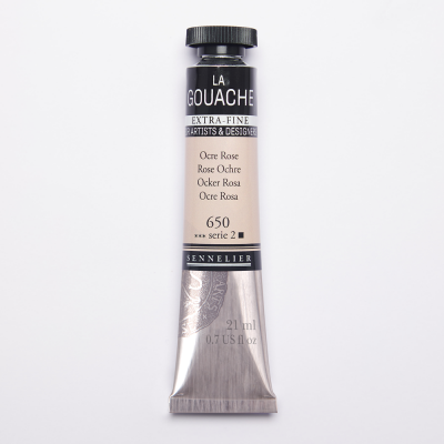 GOUACHE EXTRA-FINE SENNELIER 21ML OCRE ROSE S2