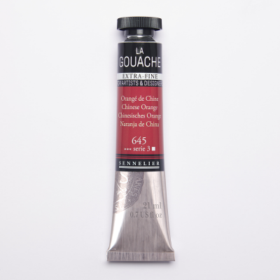 GOUACHE EXTRA-FINE SENNELIER 21ML ORANG� DE CHINE S3