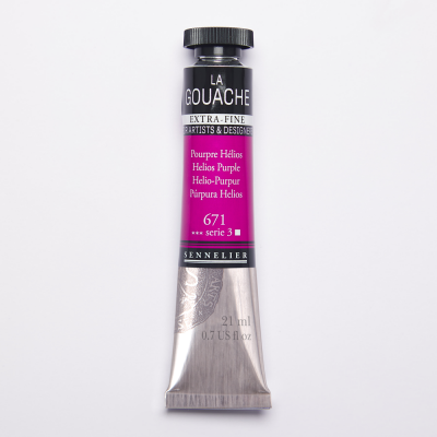 GOUACHE EXTRA-FINE SENNELIER 21ML POURPRE H�LIOS S3