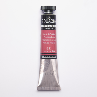 GOUACHE EXTRA-FINE SENNELIER 21ML ROSE DE VENISE S1
