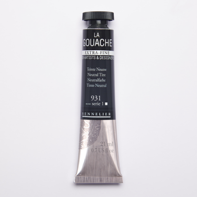 GOUACHE EXTRA-FINE SENNELIER 21ML TEINTE NEUTRE S1