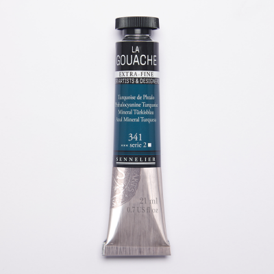 GOUACHE EXTRA-FINE SENNELIER 21ML TURQUOISE DE PHTALO S2