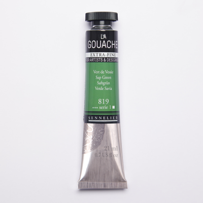 GOUACHE EXTRA-FINE SENNELIER 21ML VERT DE VESSIE S1