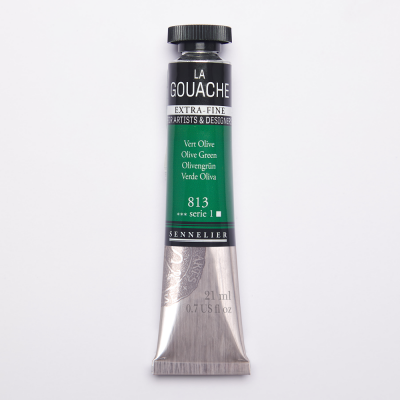 GOUACHE EXTRA-FINE SENNELIER 21ML VERT OLIVE S1