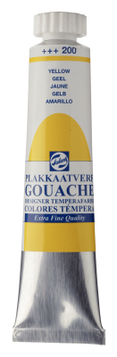 GOUACHE EXTRA-FINE TALENS JAUNE 20ML