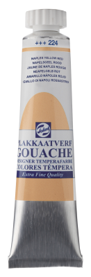 GOUACHE EXTRA-FINE TALENS JAUNE DE NAPLES ROUGE 20ML
