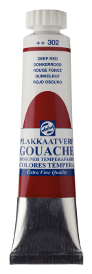 GOUACHE EXTRA-FINE TALENS ROUGE FONCE 20ML