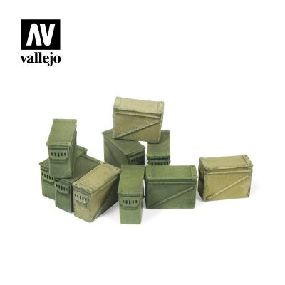Grandes bo�tes de munitions 12,7 mm