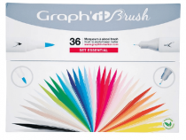 GRAPH\'IT BRUSH SET 36 MARQUEURS ESSENTIAL