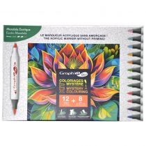 GRAPH\'IT GO Kit Coloriage Mystère - EXOTIC MANDALA