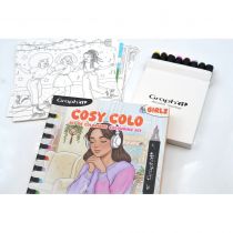 GRAPH\'IT KIT COLORIAGE COSY COLO GIRLZ