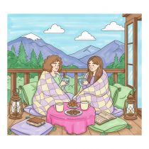 GRAPH\'IT KIT COLORIAGE COSY COLO GIRLZ