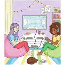 GRAPH\'IT KIT COLORIAGE COSY COLO GIRLZ